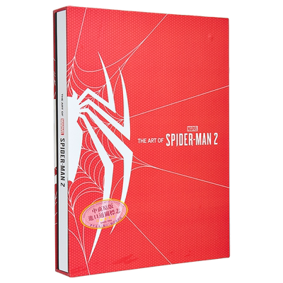 漫威蜘蛛侠2游戏设定集 豪华版 英文原版 The Art of Marvel s Spider Man 2 索尼 装备手稿游戏建模游戏原画【中商原版】