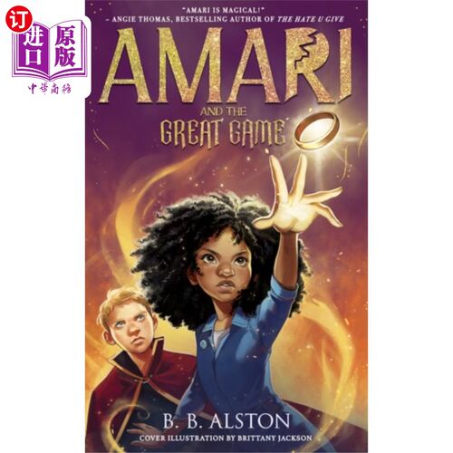 海外直订Amari and the Great Game 阿马里和伟大的游戏