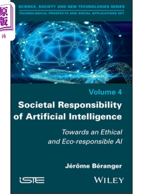现货 人工智能的社会责任 面向对道德与生态负责的人工智能 Societal Responsibility of Artificial Intellig
