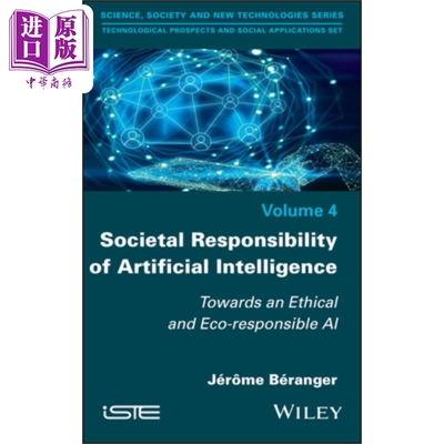 现货 人工智能的社会责任 面向对道德与生态负责的人工智能 Societal Responsibility of Artificial Intellig