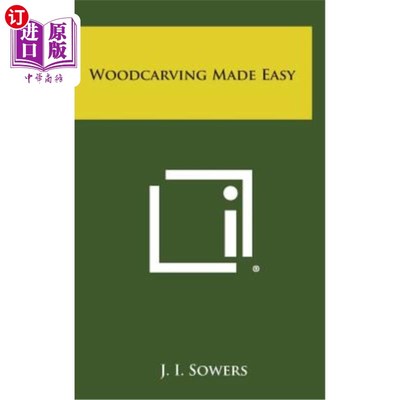 海外直订Woodcarving Made Easy 木雕容易