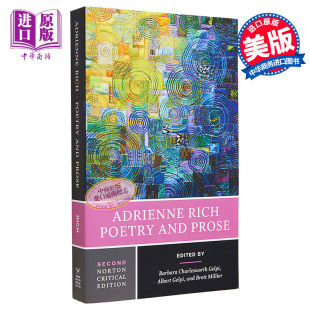 and 里奇诗歌选 英文原版 Adrienne 艾德里安娜 Prose Poetry Rich 中商原版