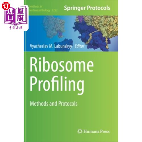 海外直订Ribosome Profiling: Methods and Protocols 核糖体分析:方法和协议