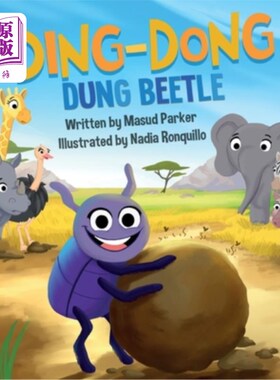 海外直订Ding-Dong Dung Beetle 叮咚屎壳郎