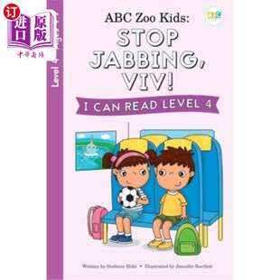Stop 维芙 别戳了 Read Zoo Kids Level Viv Jabbing ABC动物园孩子们 海外直订ABC Can