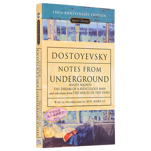 【中商原版】陀思妥耶夫斯基：地下室手记 英文原版 经典文学 Notes From Underground F. M. Dostoevsk Signet Classics