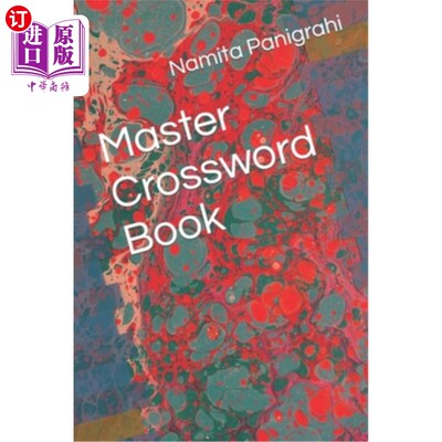 海外直订Master Crossword Book 纵横字谜书
