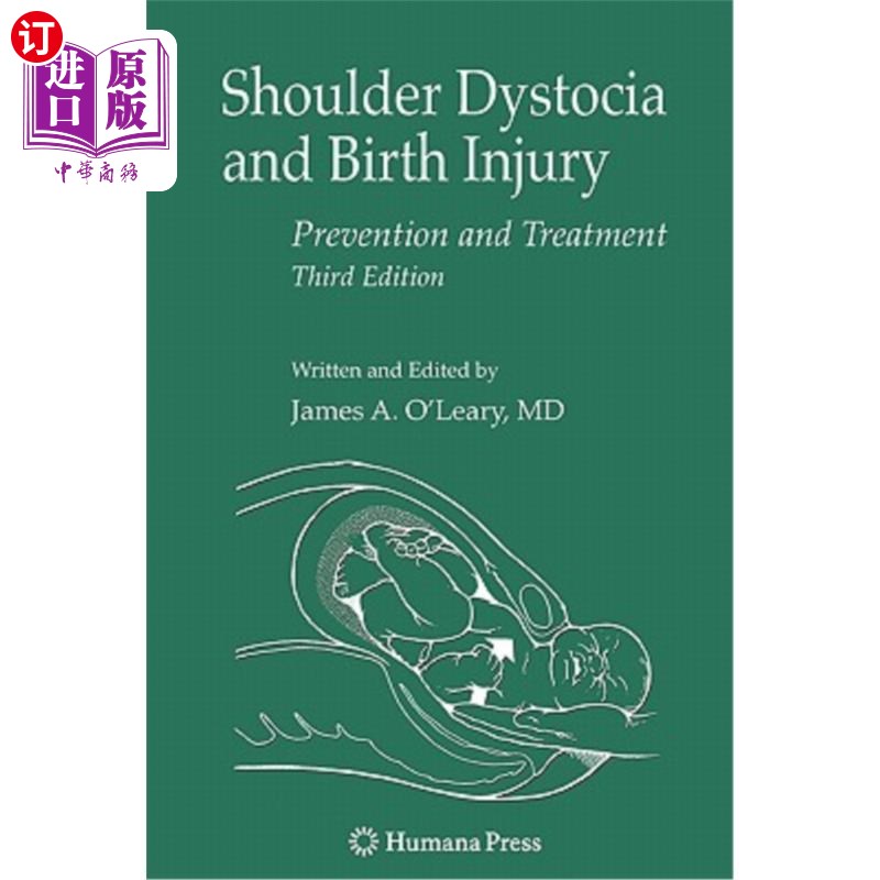 海外直订医药图书Shoulder Dystocia and Birth Injury: Prevention and Treatment 肩难产与分娩损伤:预防与治疗