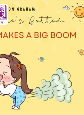 海外直订Ellie's Bottom Makes a Big Boom: Funny rhyming children's book about pranking, f 艾丽的屁股大爆炸：关于恶作