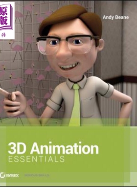 现货 三维动画基础 3D Animation Essentials 英文原版 Andy Beane 【中商原版】wiley