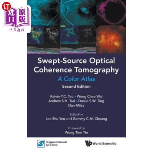 海外直订医药图书Swept-Source Optical Coherence Tomography: A Color Atlas (Second Edition) 扫描源光学相干层析成像：