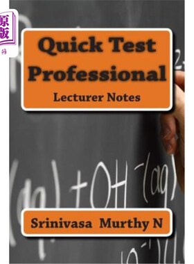海外直订Quick Test Professional: Lecturer 快速测试专业人员:讲师