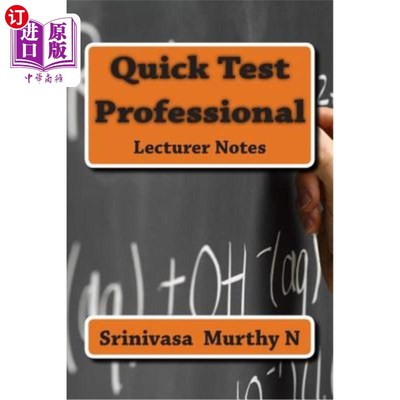 海外直订Quick Test Professional: Lecturer 快速测试专业人员:讲师