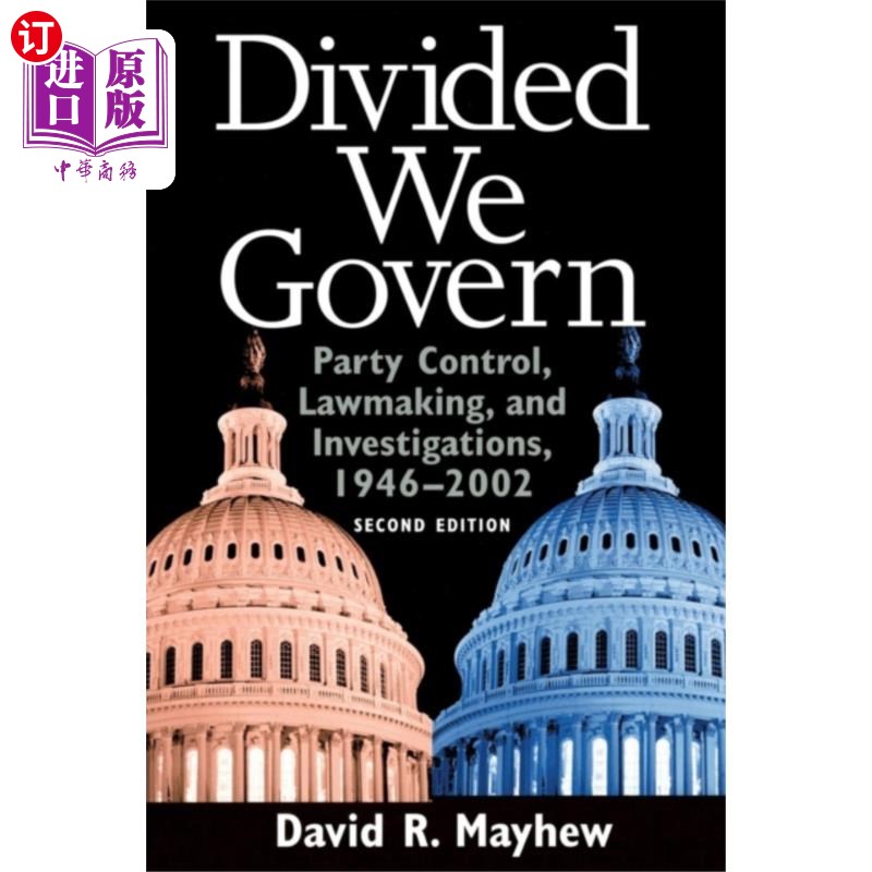 海外直订Divided We Govern 分党治国
