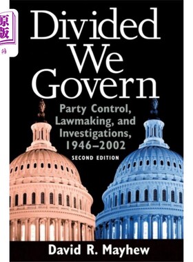 海外直订Divided We Govern 分党治国