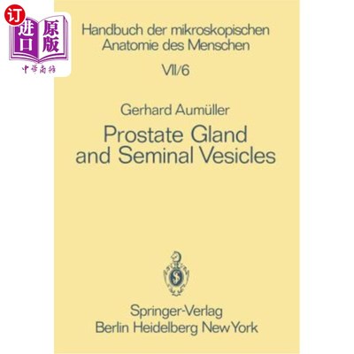 海外直订医药图书Prostate Gland and Seminal Vesicles 前列腺和精囊