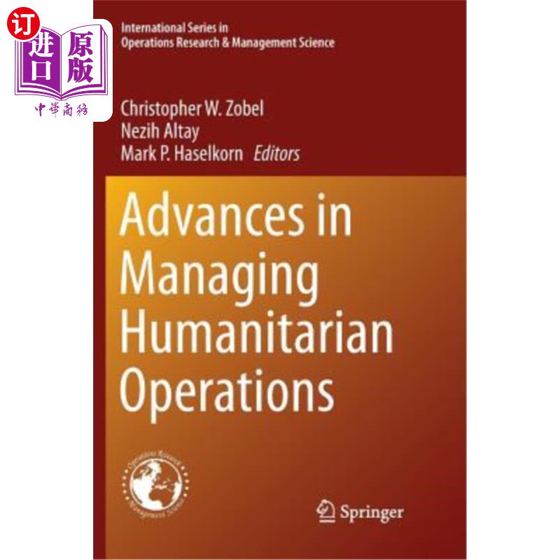海外直订Advances in Managing Humanitarian Operations 管理人道主义行动的进展
