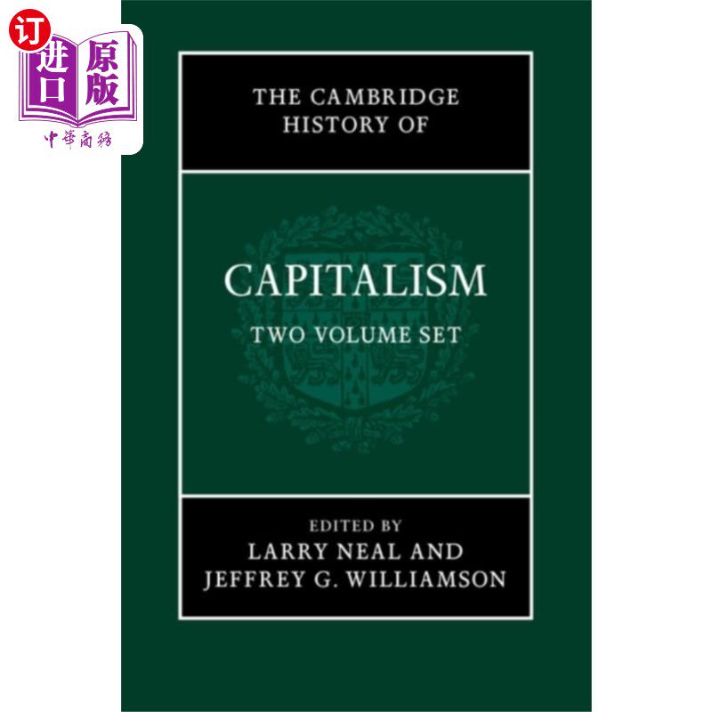 海外直订Cambridge History of Capitalism 2 Volume Paperba... 剑桥资本主义史2卷平装本集