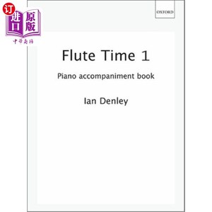 海外直订Flute Time 1 Piano Accompaniment Book 长笛时间1钢琴伴奏书