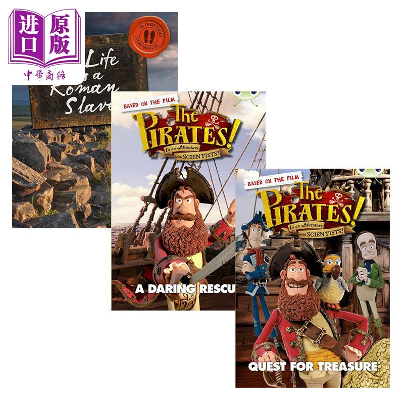 Pearson Bug Club story book set 2 培生虫子俱乐部 故事书套装3册 英文原版 进口图书 儿童图画书 7-8岁 3年级【中商原版】