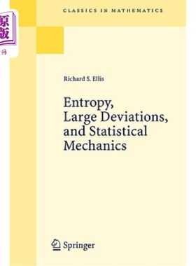 海外直订Entropy, Large Deviations, and Statistical Mechanics 熵，大偏差，和统计力学