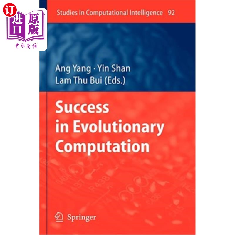海外直订Success in Evolutionary Computation 进化计算的成功