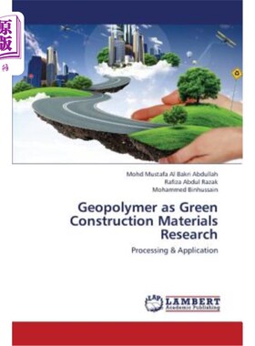 海外直订Geopolymer as Green Construction Materials Research 地质聚合物作为绿色建材的研究