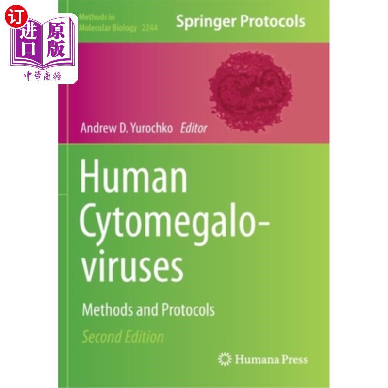 海外直订医药图书Human Cytomegaloviruses: Methods and Protocols 人巨细胞病毒:方法和协议