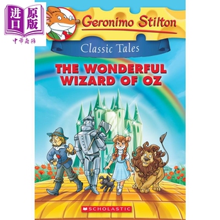 Tales 英文原版 故事 Classic Geronimo 儿童文学 The 中商原版 Wizard Stilton 绿野仙踪 老鼠记者经典 Wonderful