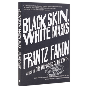 法农 黑皮肤 白面具 豆瓣高分 英文原版 Black Skin White Masks Frantz Fanon【中商原版】