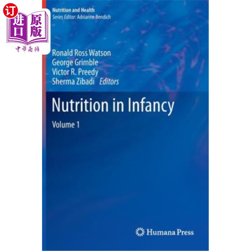 海外直订Nutrition in Infancy: Volume 1 婴儿营养：第1卷