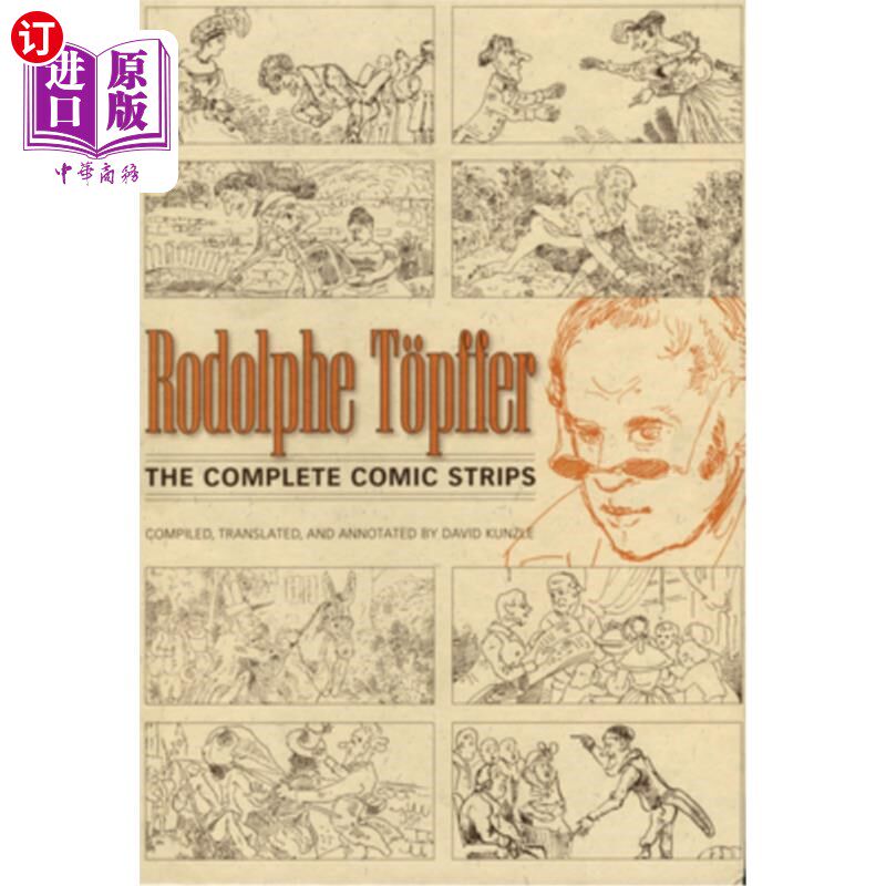 海外直订Rodolphe T?pffer: The Complete Comic Strips 鲁道夫·T ?提供:完整的连环漫画