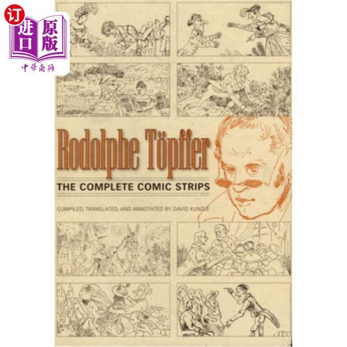 海外直订Rodolphe T?pffer: The Complete Comic Strips 鲁道夫·T ?提供:完整的连环漫画