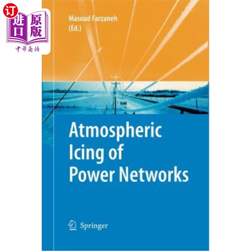 海外直订Atmospheric Icing of Power Networks 电网大气结冰
