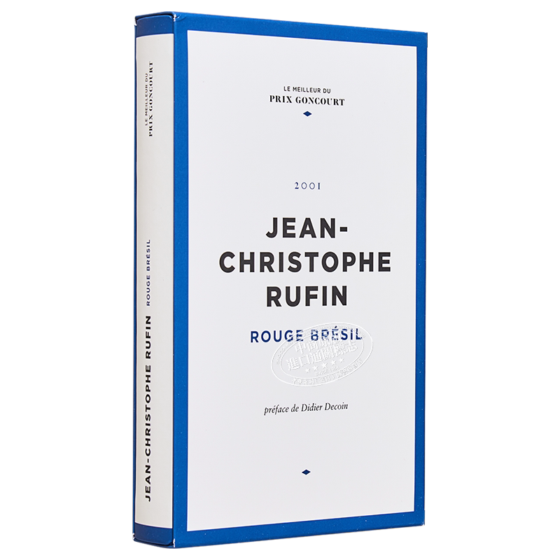 现货 法国龚古尔奖精选 红色巴西 3 Le Figaro Rouge Bresil 法文原版 Jean Christophe Rufin 让 克利斯托夫 吕芬【中商原版】