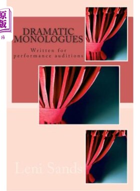 海外直订Dramatic Monologues 戏剧独白