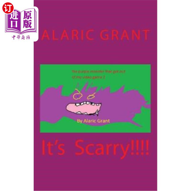 海外直订The Purple Monster That Got Out of My Video Game(book 2) 从我的电子游戏中消失的紫色怪物（第二册）