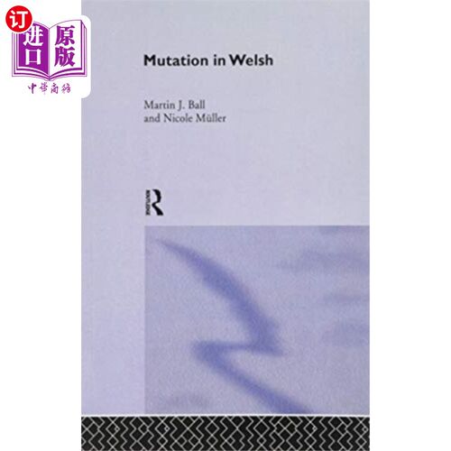 海外直订Mutation in Welsh 威尔士语中的变异