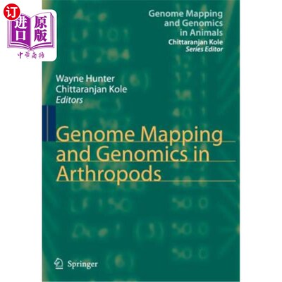 海外直订Genome Mapping and Genomics in Arthropods 节肢动物基因组定位与基因组学研究