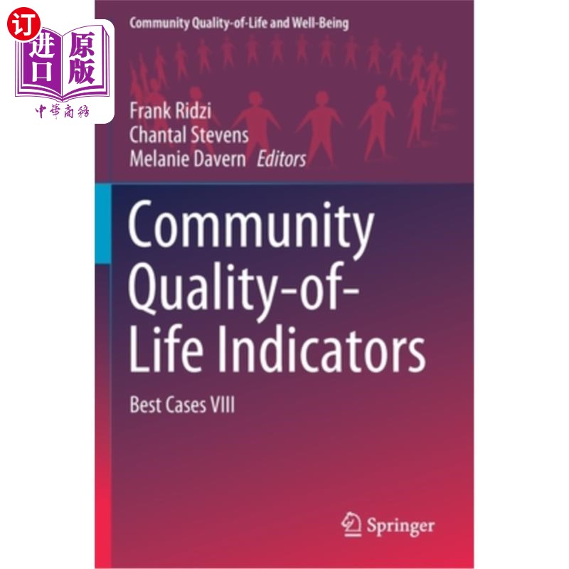 海外直订Community Quality-Of-Life Indicators: Best Cases VIII 社区生活质量指标:最佳案例