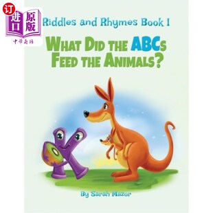 Smile Rhymes the Did 海外直订Riddles Feed Pic with What Bedtime Animals 是 谜语和押韵：ABCs喂动物 ABCs and