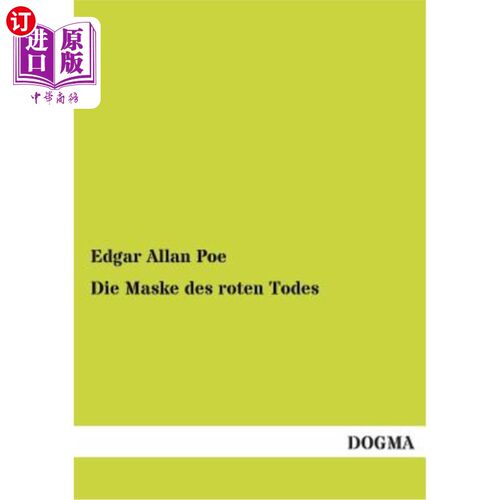 海外直订德语 Die Maske Des Roten Todes 