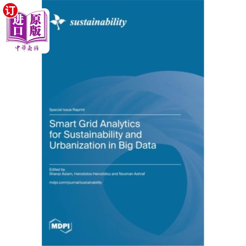 海外直订Smart Grid Analytics for Sustainability and Urbanization in Big Data 智能电网分析在大数据中的可持续性和城市