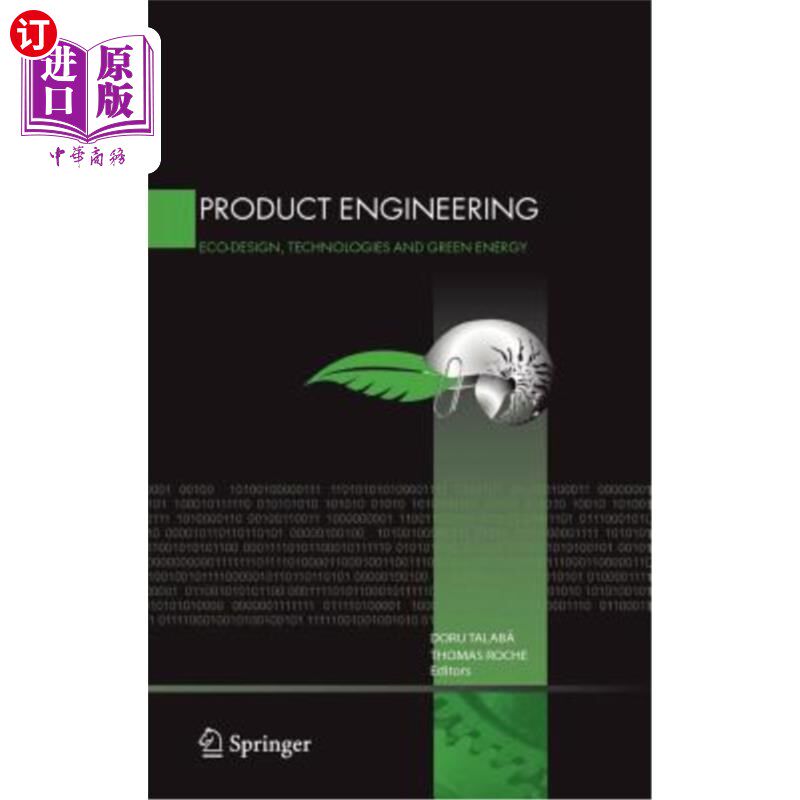 海外直订Product Engineering: Eco-Design, Technologies and Green Energy 产品工程：生态设计、技术和绿色能源