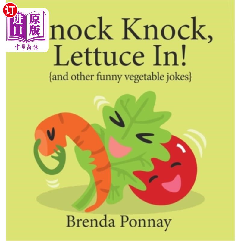 海外直订Knock Knock, Lettuce In! 咚咚，莴苣进来了!