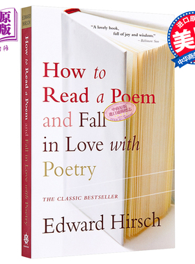 How to Read a Poem 英文原版 如何读诗 Edward Hirsch【中商原版】