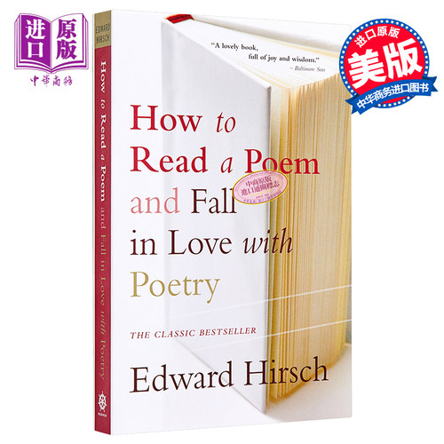 How to Read a Poem 英文原版 如何读诗 Edward Hirsch【中商原版】