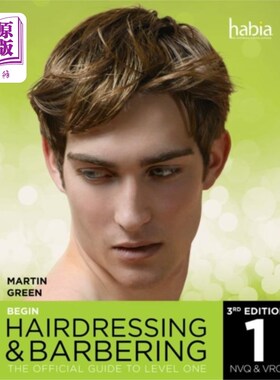 海外直订Begin Hairdressing and Barbering 开始理发和理发
