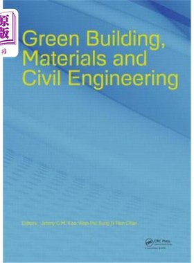 海外直订Green Building, Materials and Civil Engineering 绿色建筑、材料与土木工程“，