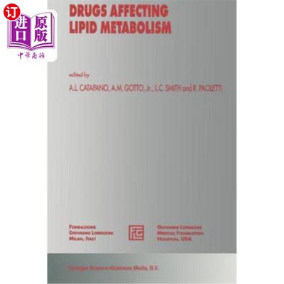 海外直订医药图书Drugs Affecting Lipid Metabolism 影响脂质代谢的药物